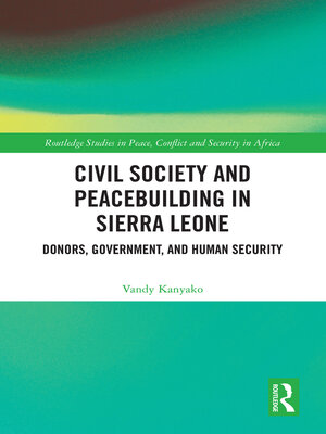 cover image of Civil Society and Peacebuilding in Sierra Leone